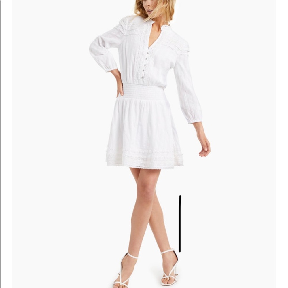 Cotton lace shirtdress NWOT